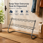 4-Pair Metal Boot Organizer