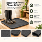 All-Weather Boot Tray Set